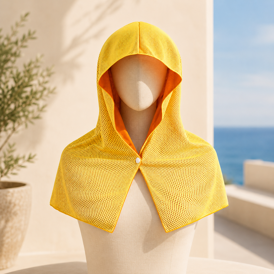 Cooling Hooded Towel UV Protection Quick Dry Camping Cycling Running