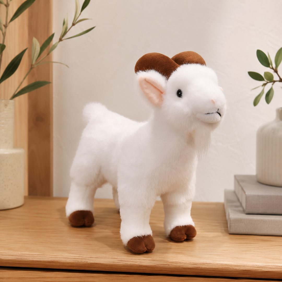 Standing Goat Plush Soft Stuffed Home Decor Kids Gift