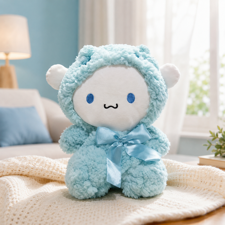 Cute Cartoon Plush Doll Set Kawaii Character Toys Kids Birthday Gift