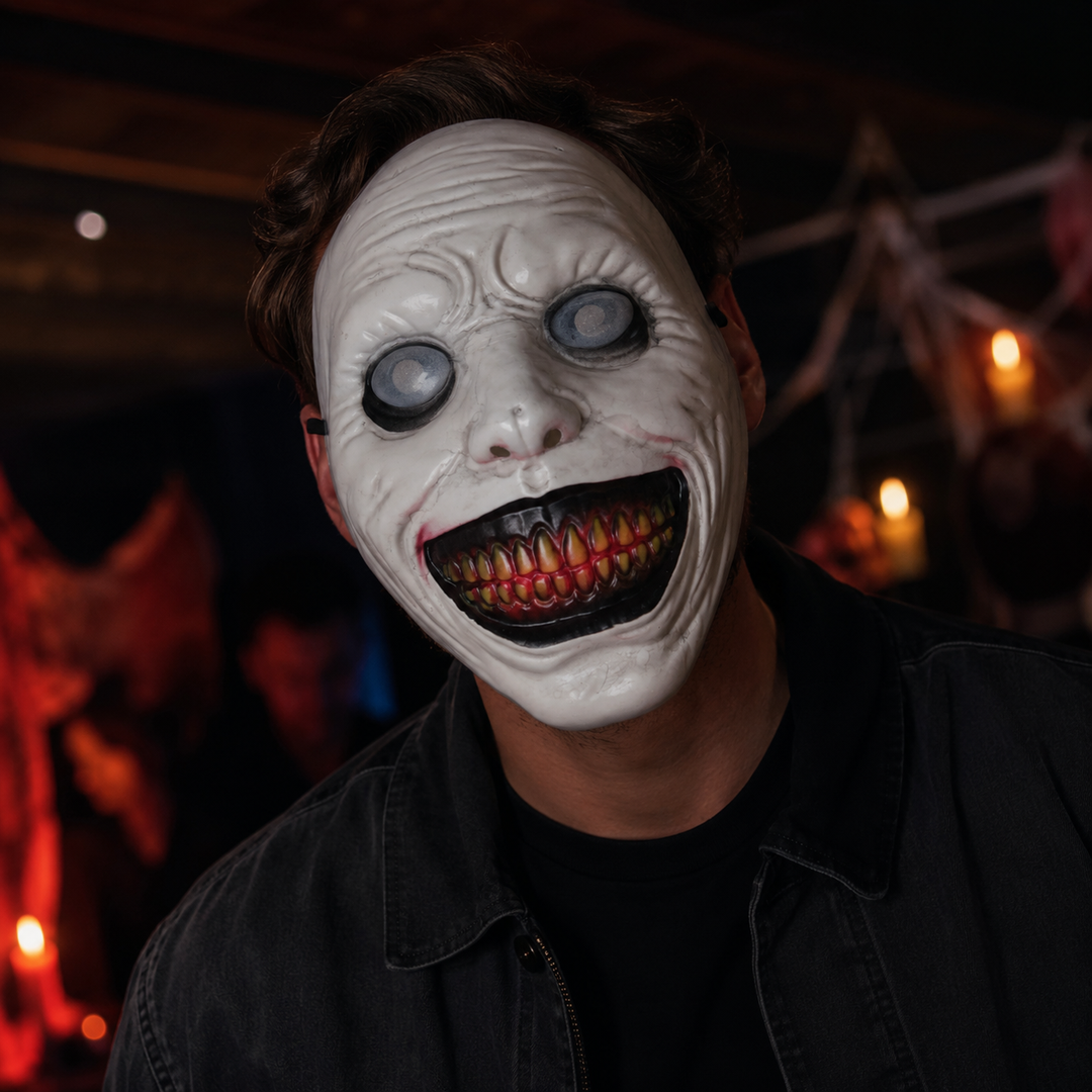 Demon Smile Horror Mask Halloween Costume Mask