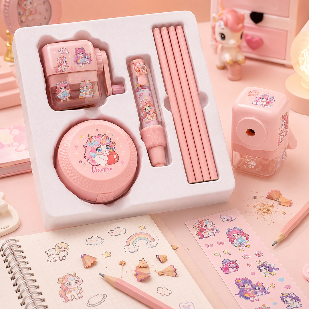 Kaba Bear Kids Stationery Gift Set for Birthdays