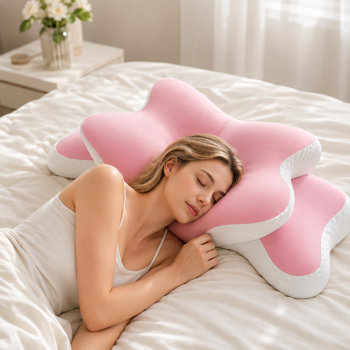 Memory Foam Cervical Pillow Neck Pain Relief Ergonomic Orthopedic Neck Support
