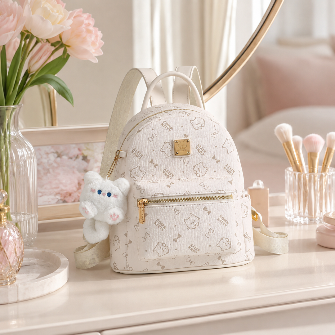 Hello Kitty Girls School Backpack, Large Capacity