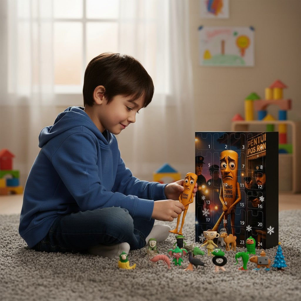 Kids Advent Calendar Holiday Gift 24 Days