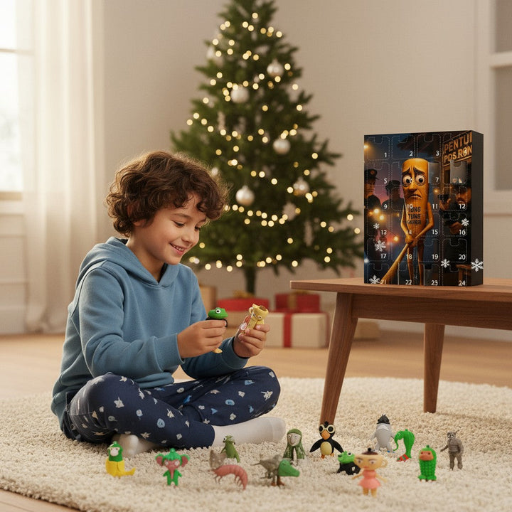 Kids Advent Calendar Holiday Gift 24 Days