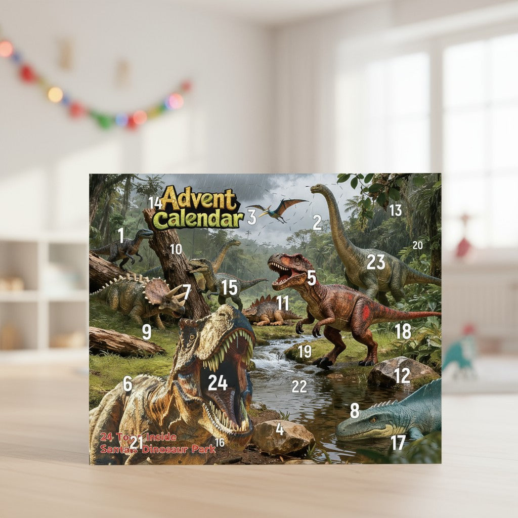 Dinosaur Advent Calendar Figures 24 Days