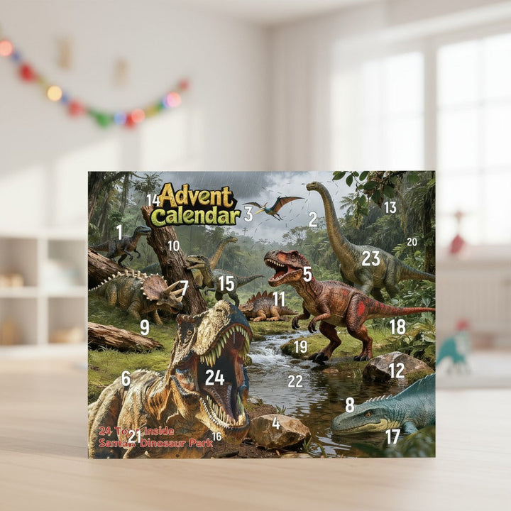Dinosaur Advent Calendar Figures 24 Days