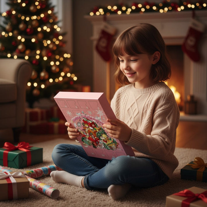 Girls Advent Calendar 24 Surprise Ornaments