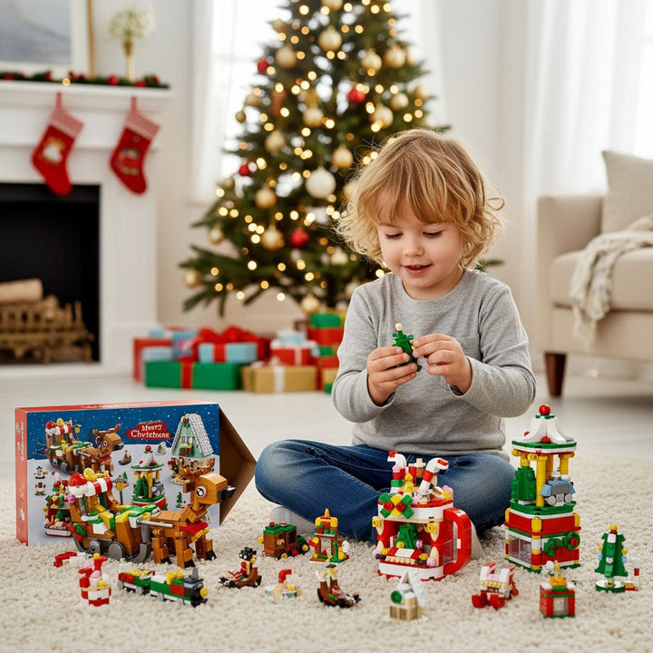 Building Block Advent Calendar 2025 Kids Gift