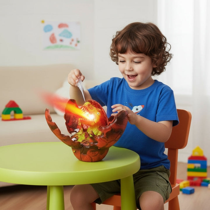 Voice Control Dinosaur Egg Toy Interactive Playset