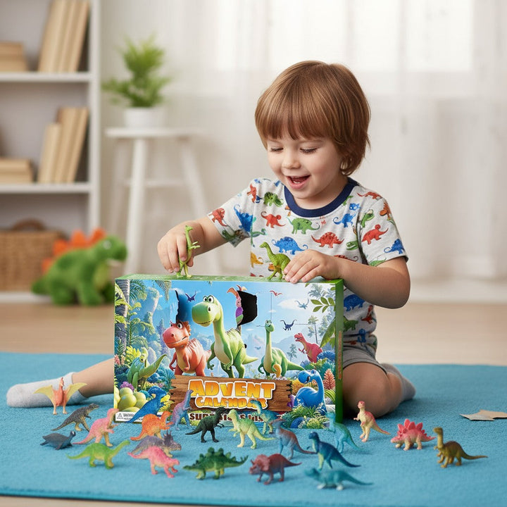 Dinosaur Advent Calendar 24 Pieces Set