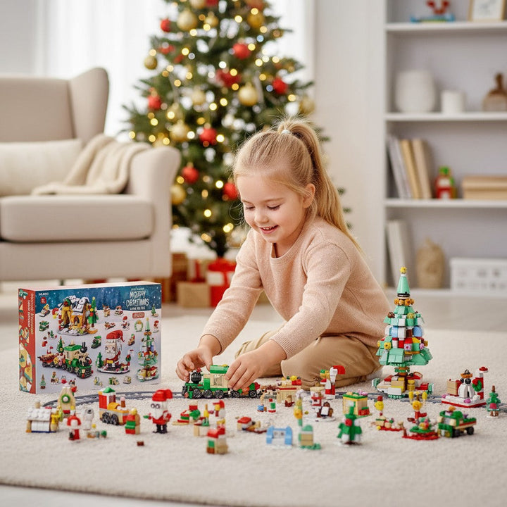 Building Block Advent Calendar 2025 Kids Gift