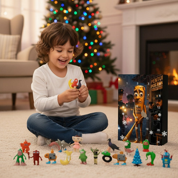 Kids Advent Calendar Holiday Gift 24 Days