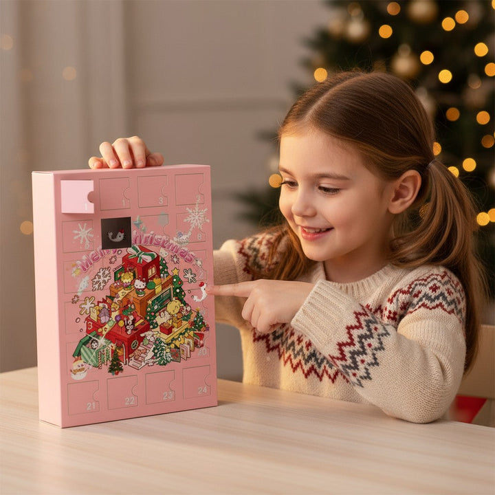 Girls Advent Calendar 24 Surprise Ornaments