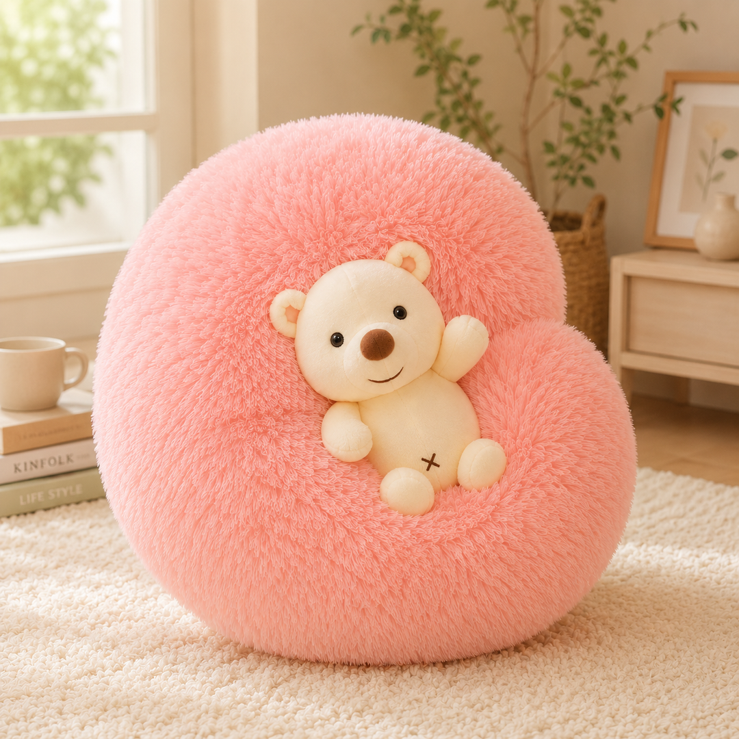 Cute Hedgehog Plush Toy Soft Stuffed Animal Doll Kids Gift