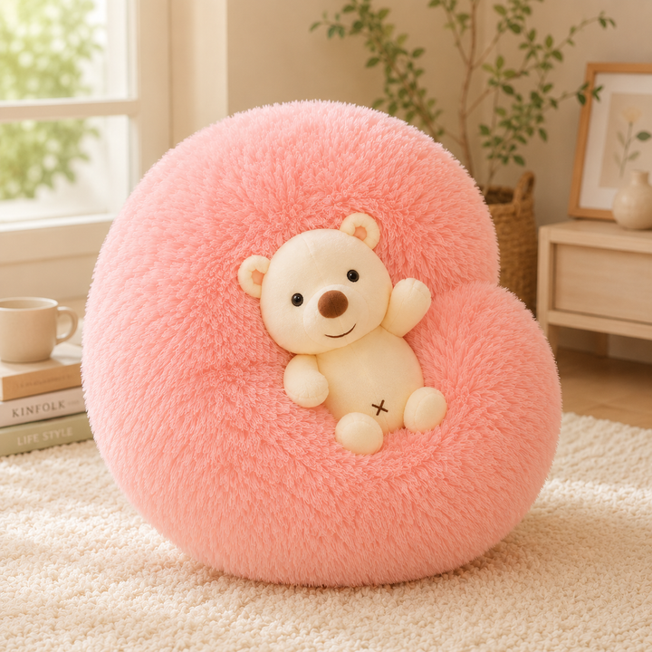 Cute Hedgehog Plush Toy Soft Stuffed Animal Doll Kids Gift