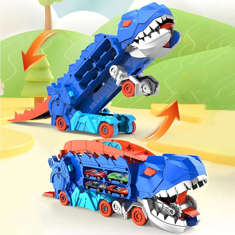 Dinosaur Car Play Truck Toy Set