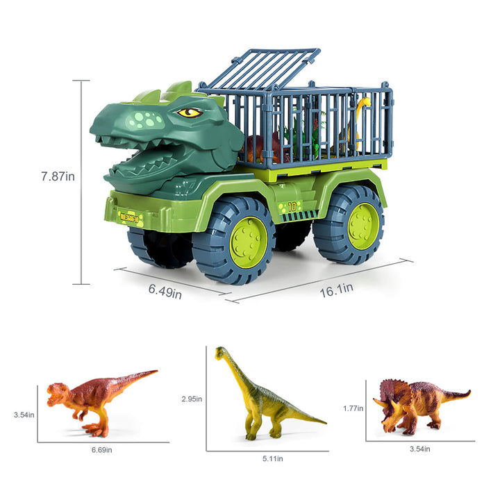 Dinosaur Transport Car Carrier Truck Toy Set