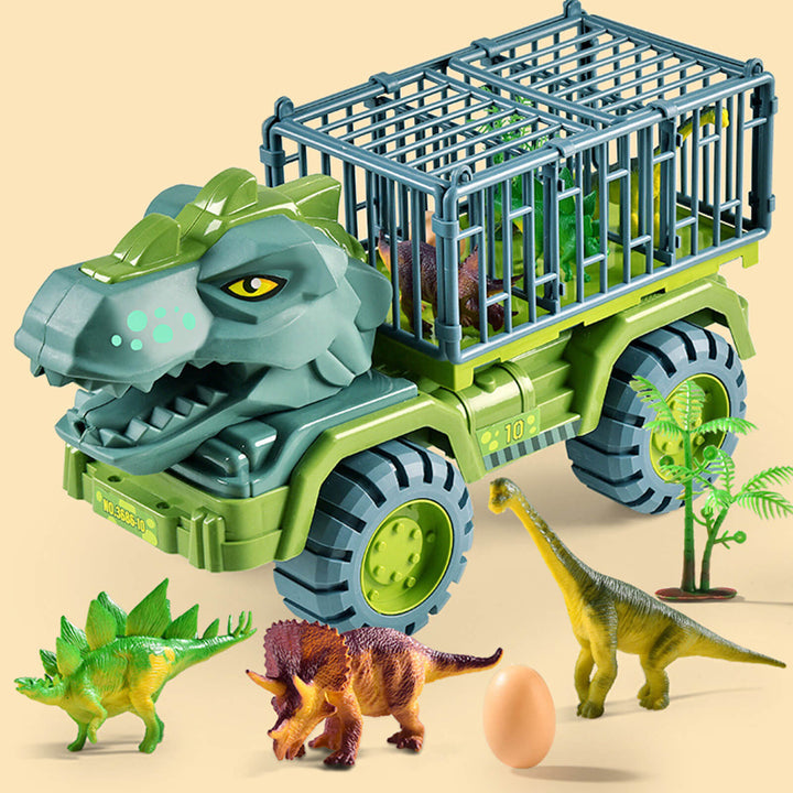 Dinosaur Transport Car Carrier Truck Toy Set