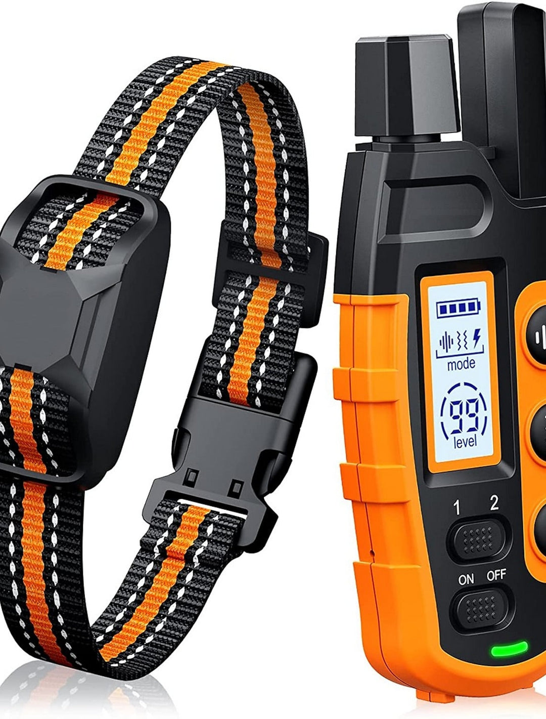Dog Training Collar Remote Waterproof Rechargeable E-Collar