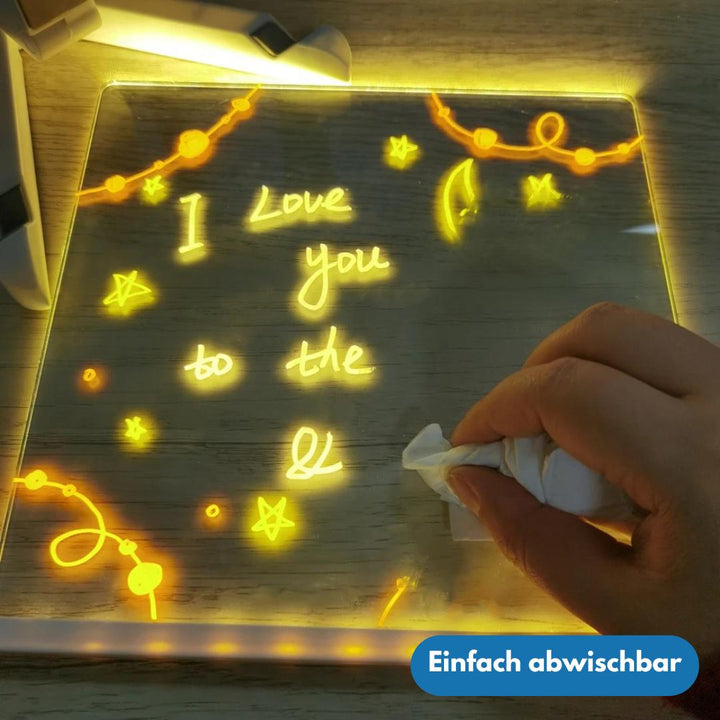 LED Night Light Board Square Wall Fixture
