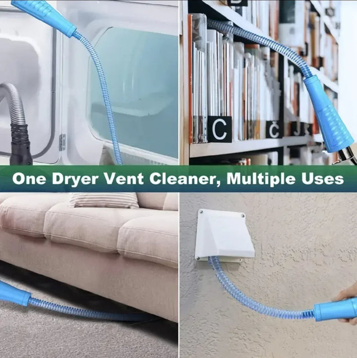 Dryer Vent Cleaning Kit Brush and Rods Set
