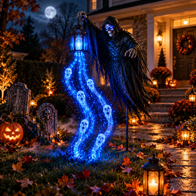 Halloween Soul Harvester Animated Garden Light