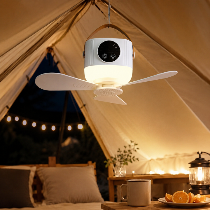 Wireless Portable Ceiling Fan Remote USB Rechargeable Tent Bedroom Camping