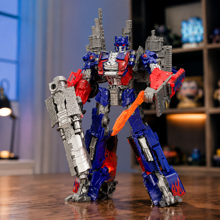 Transforming toy robot