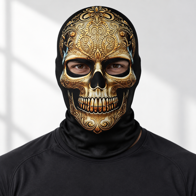 Scary Horror Skull Halloween Headgear Mask