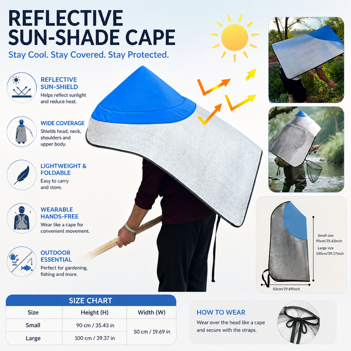 Wide Brim Sun Hat UPF Protection Adjustable Chin Strap Farming Fishing Hiking
