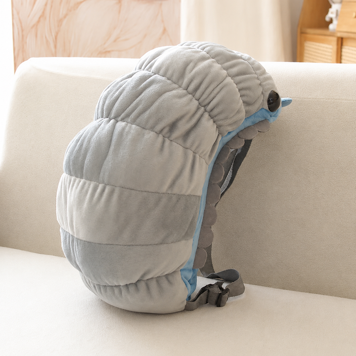 Pill-bug Plush Backpack Cartoon Soft Stuffed Kids Gift