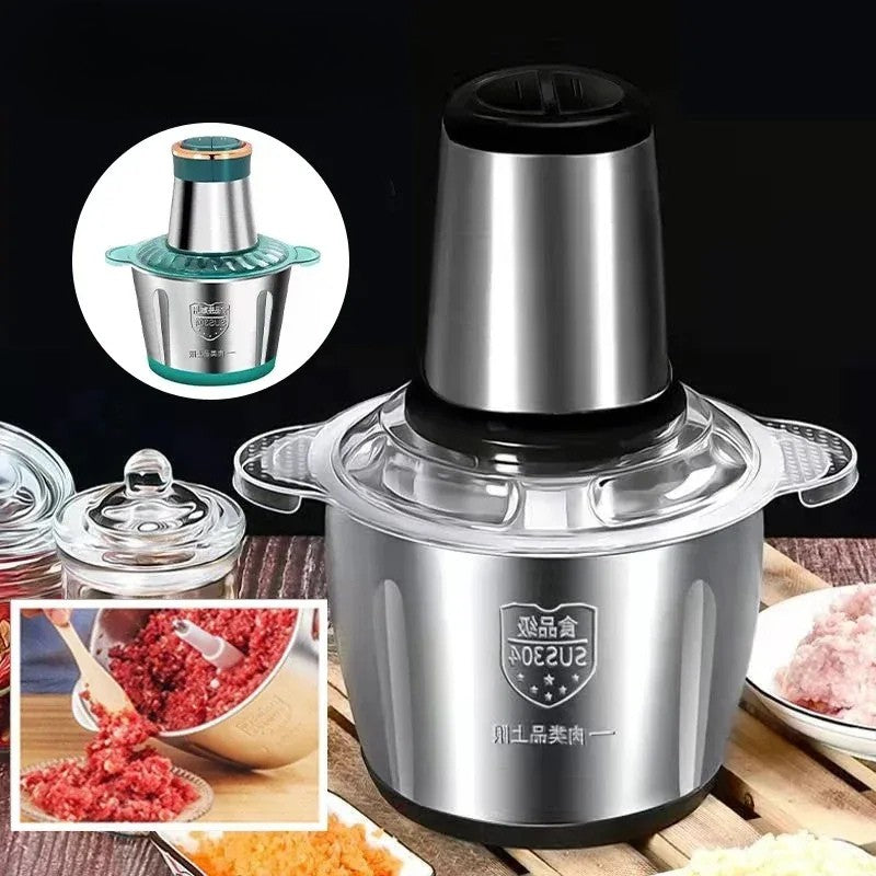 Electric Meat Vegetable Grinder Chopper 2L