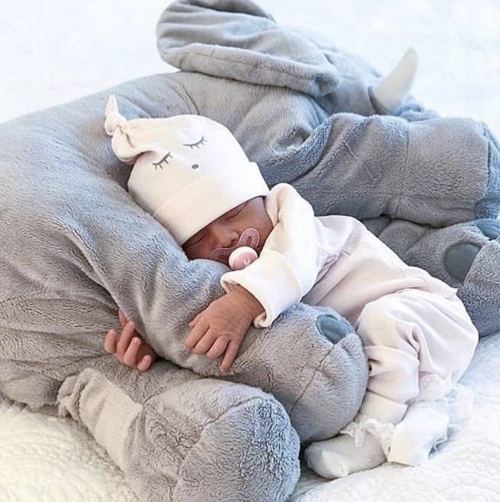 Elephant Baby Pillow Soft Cuddle Pillow