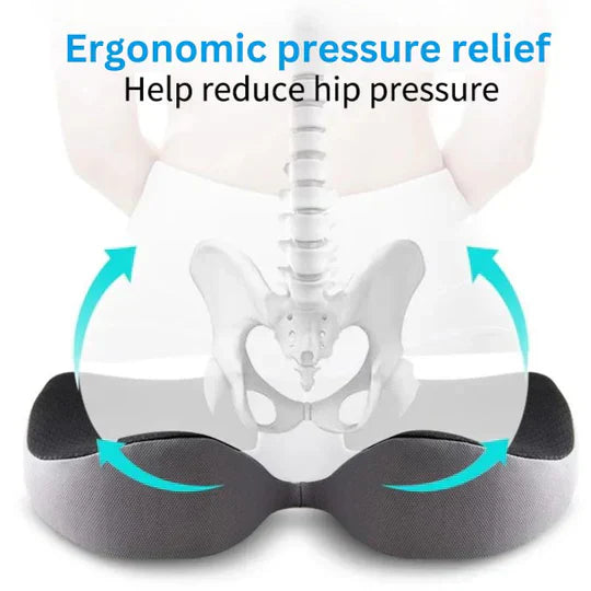 Memory Foam Car Seat Cushion Ergonomic Support