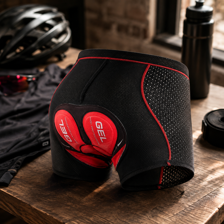 Padded Cycling Shorts Unisex Men Women Bike Underwear