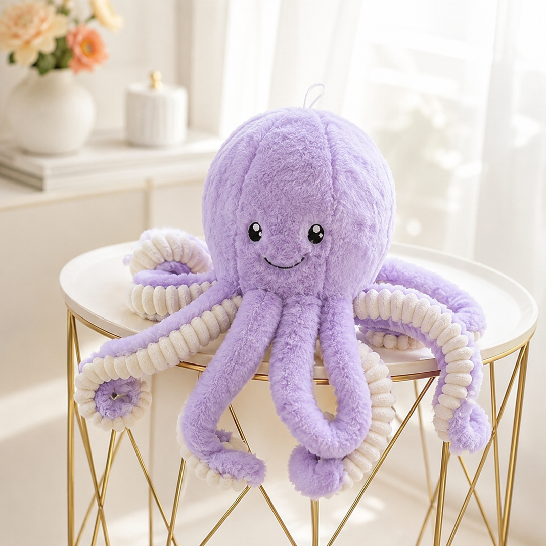 Kawaii Octopus Plush Pendant Soft Stuffed Sea Animal Kids Gift