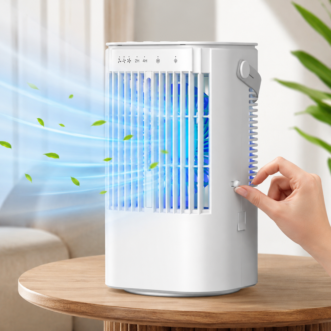 USB Portable Mini Fan Spray Silent Desktop Cooling Bedroom Travel Camping