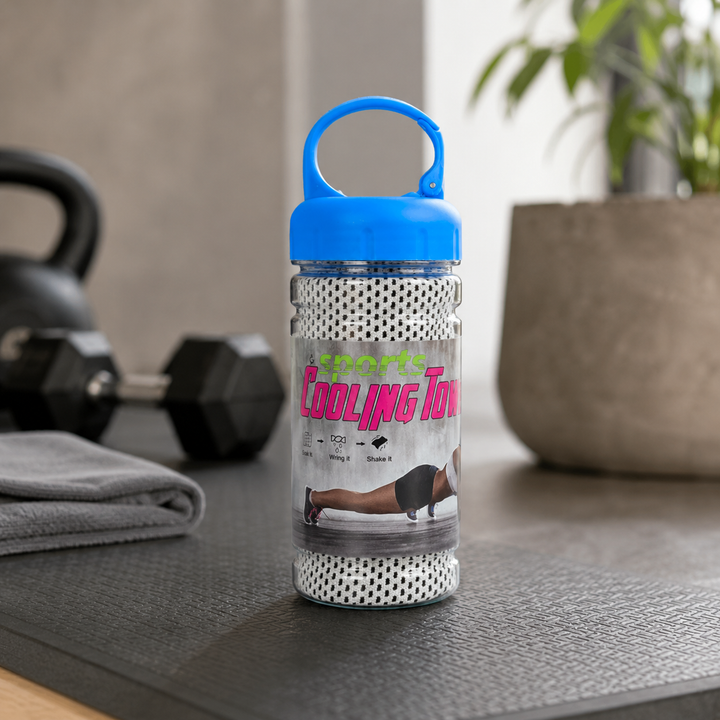 Cooling Towel Portable Bottle Quick Dry Sports Ice Gym Yoga Travel