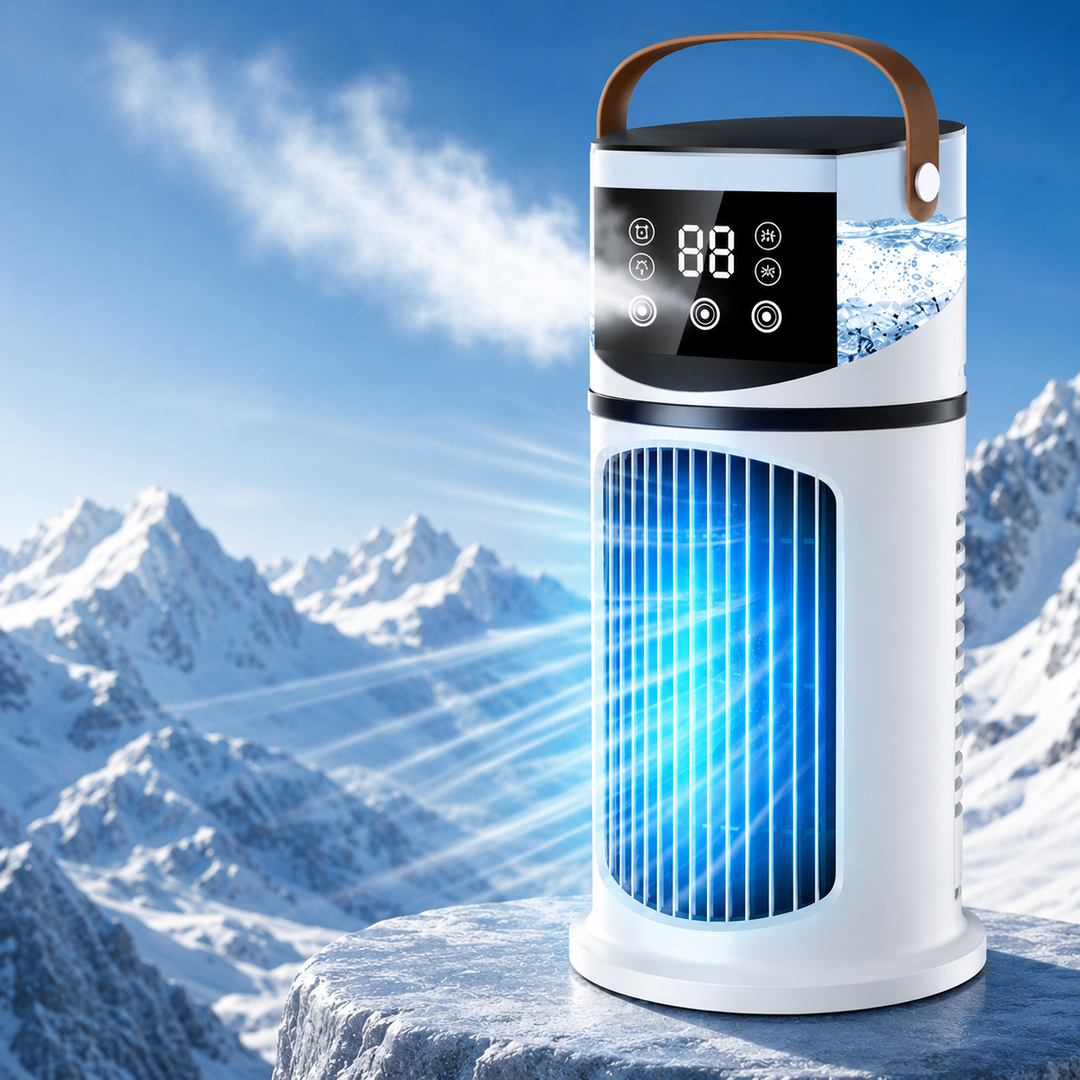 Portable Air Conditioner Mini Evaporative Air Cooler Humidifier Tower Fan