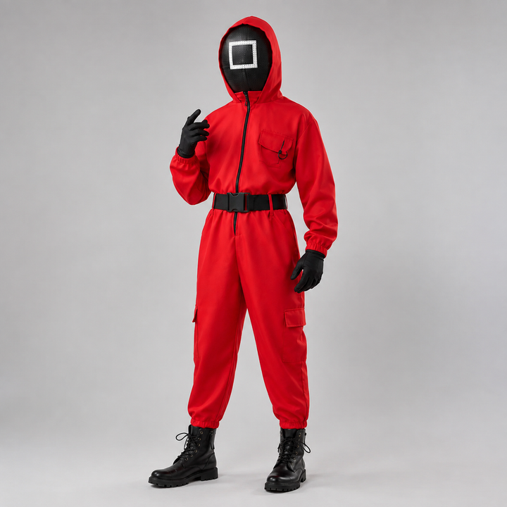 Guard Costume with Mask Halloween Group Costume