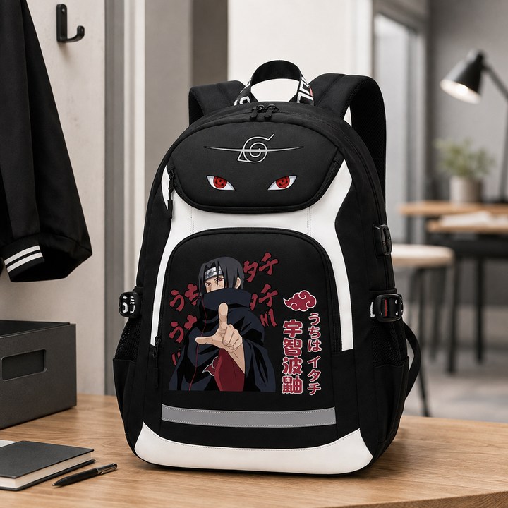 Naruto Uchiha Itachi Boys School Backpack