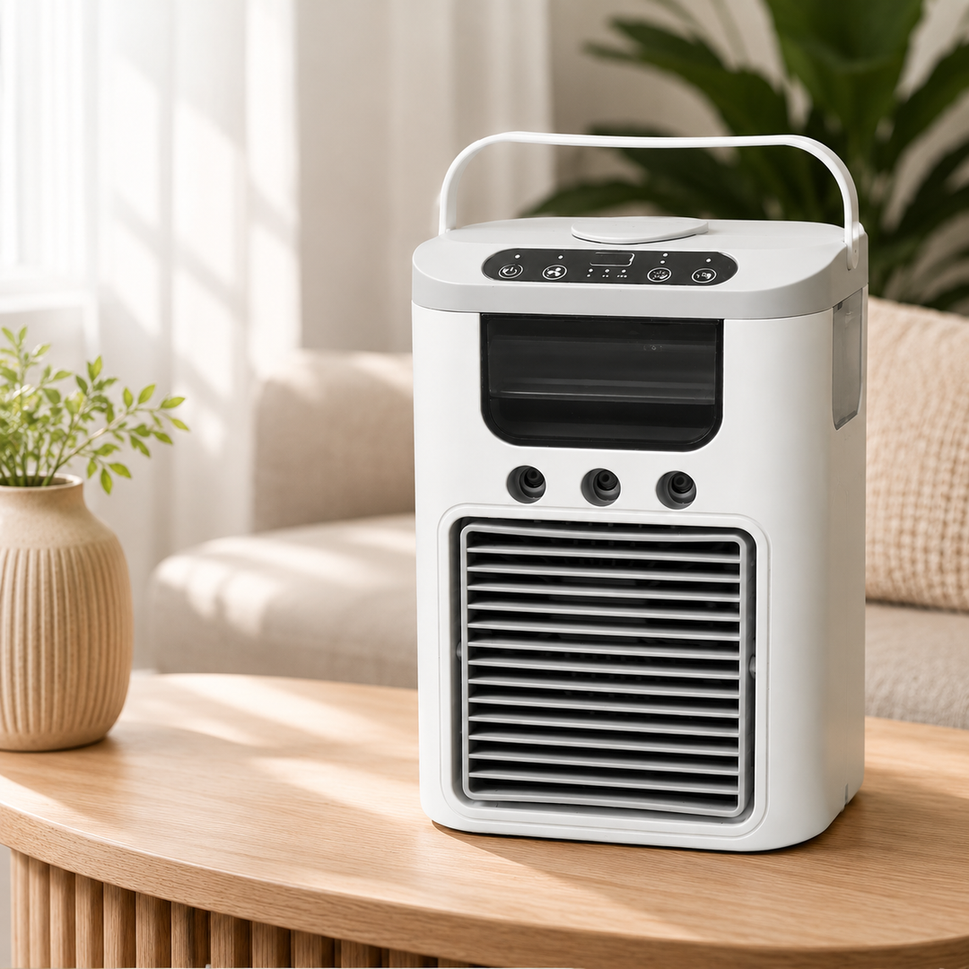 Mini Portable Air Conditioner Fan 7 Color LED Evaporative Air Cooler