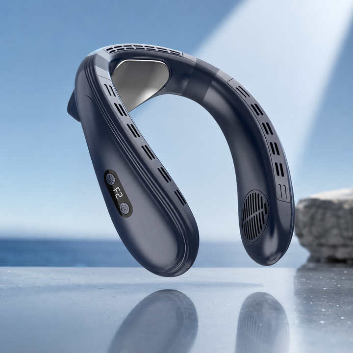 Bladeless Neck Fan Semiconductor Cooling Wearable Hands-Free Personal Fan