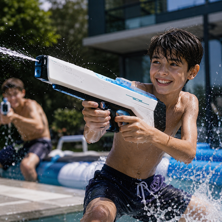 Electric Pulse Water Kids Toy Auto Burst Splash Outdoor Pool Summer Party