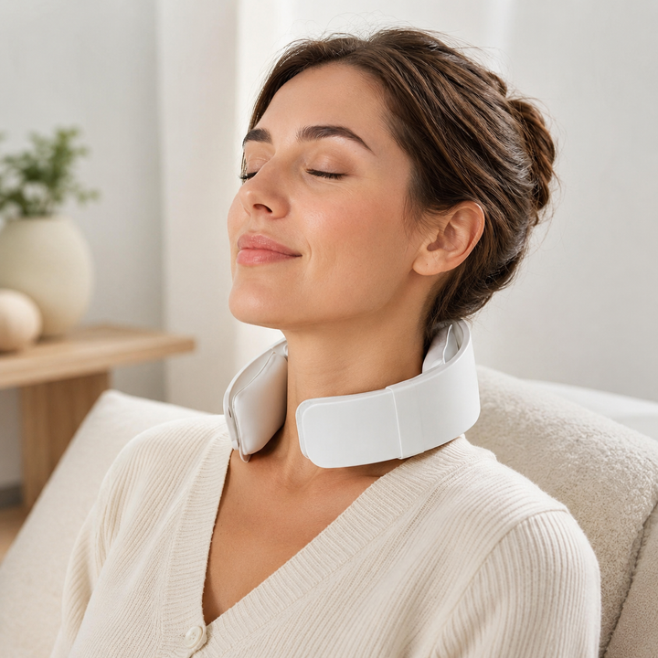 Neck Cooling Tube Hands-Free Ice Ring Reusable Cold Wrap Heat Relief
