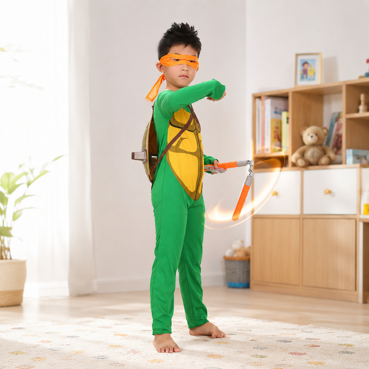 Teenage Mutant Ninja Turtles Kids Halloween Jumpsuit Costume