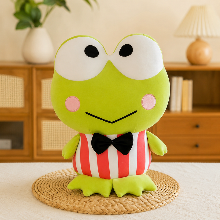 Big Eye Frog Plush Toy Soft Quirky Holiday Gift