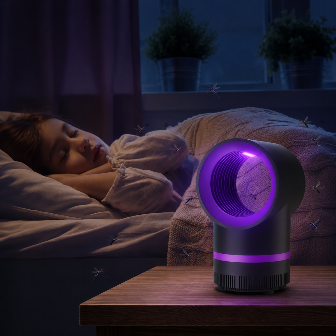 USB Electric Mosquito Killer Lamp Ion Purification Fly Trap