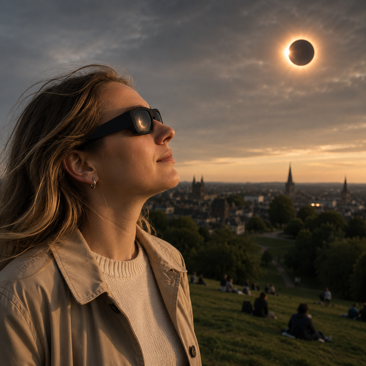 Solar Eclipse Sunglasses Sport Wraparound Eyewear for Safe Eclipse Watching